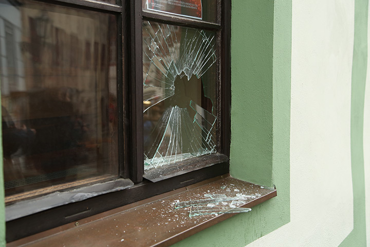 A2B Glass are able to board up broken windows while they are being repaired in Ilford.